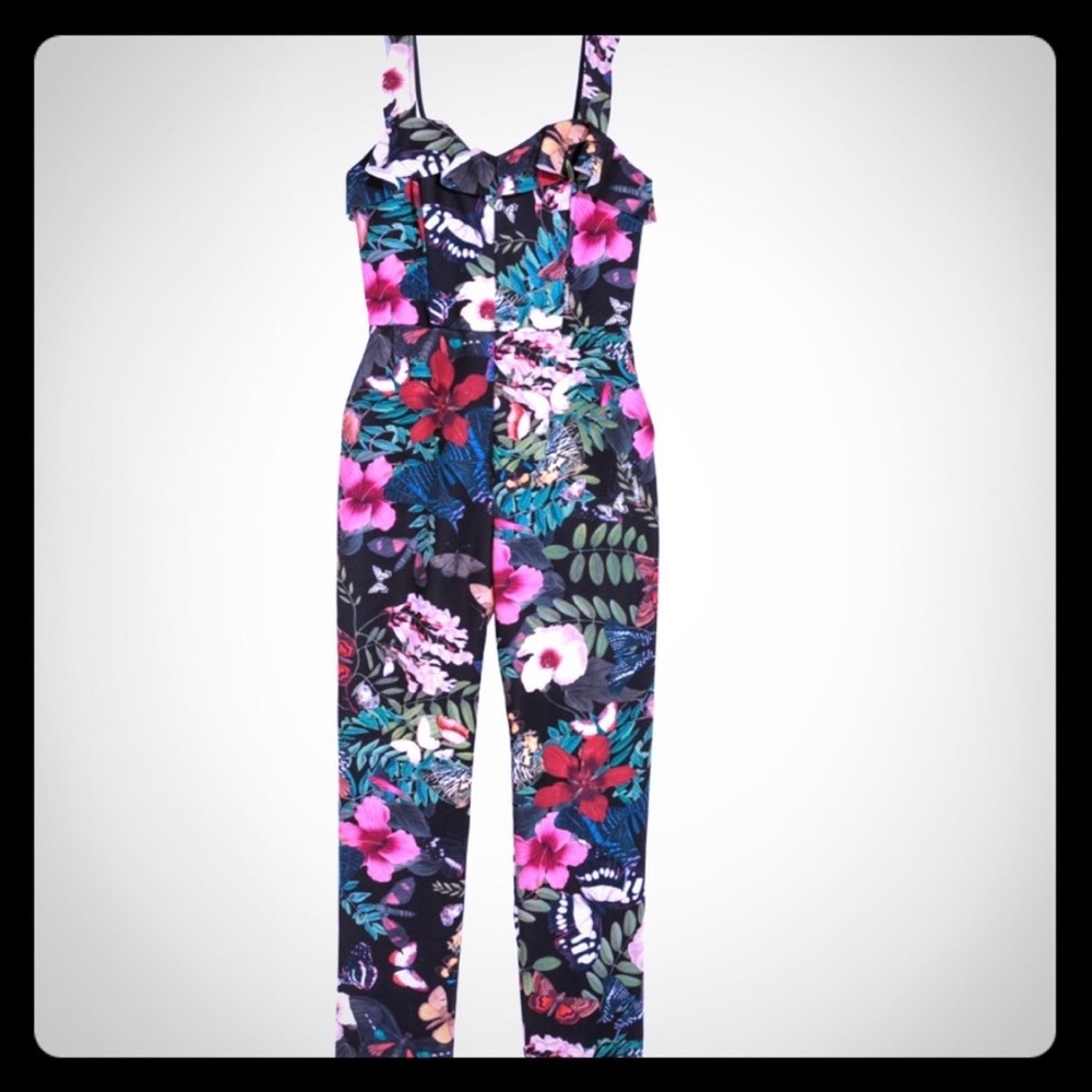 Floral Jumpsuit